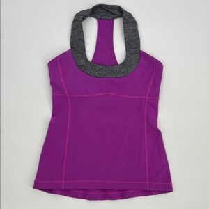 lululemon athletica Purple and Gray Tank Top